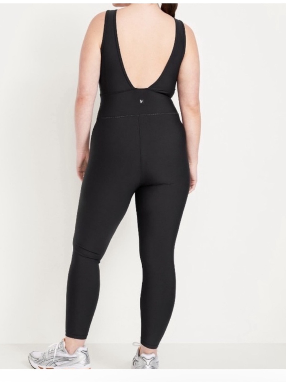 Set of 2 Old Navy Black Scoop-Back Active Jumpsuit Leggings